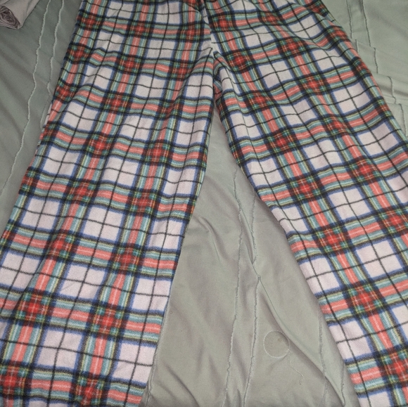 Unisex Flannel Pajama Bottoms Sz. L - Picture 5 of 7